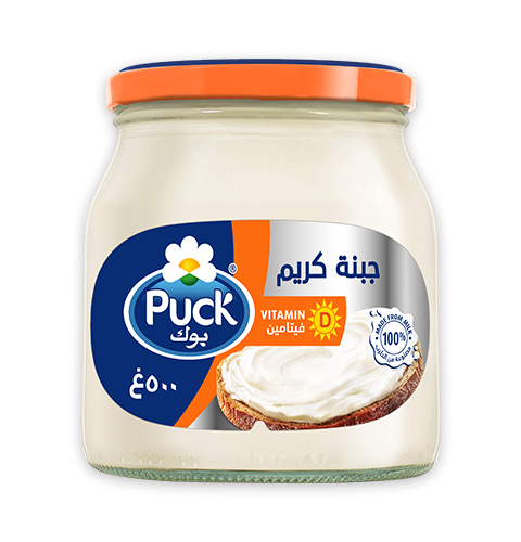 جبنة كريم مطبوخة قابلة للدهن - فيتامين د  