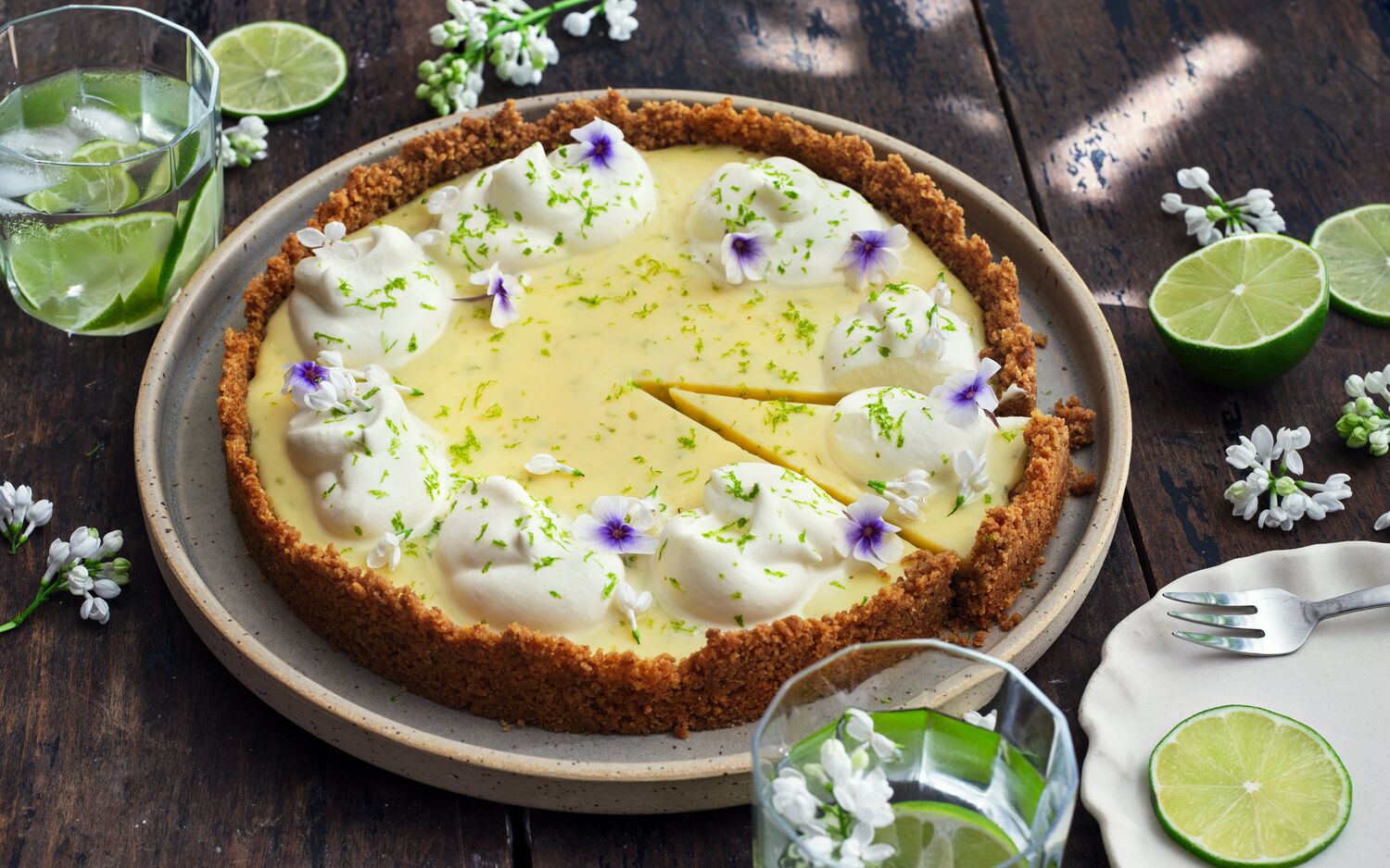 Key lime pie