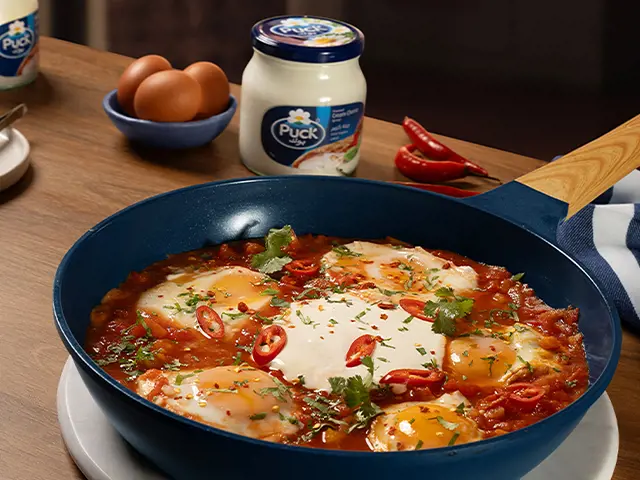 Shakshuka with Cream Cheese