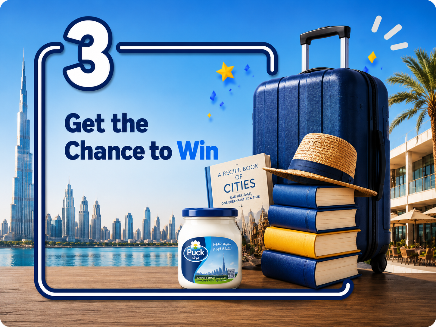 get the chance to win