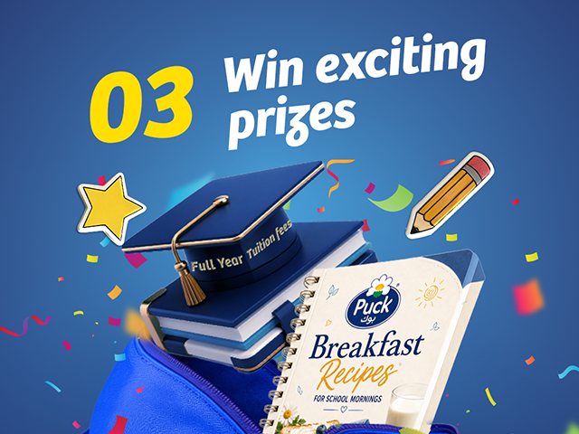A chance to win exciting prizes, including a full year of school tuition fees, in the Puck Back to School competition