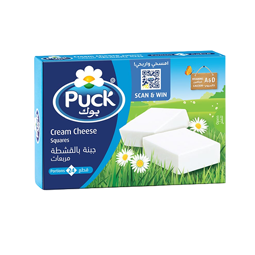 Puck Cream Cheese Squares (24 pcs)
