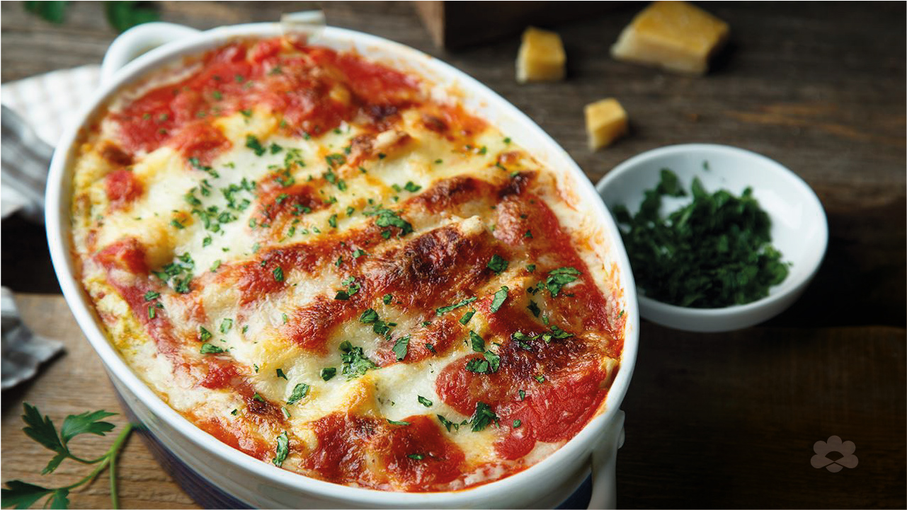 Pasta Bake with White Sauce