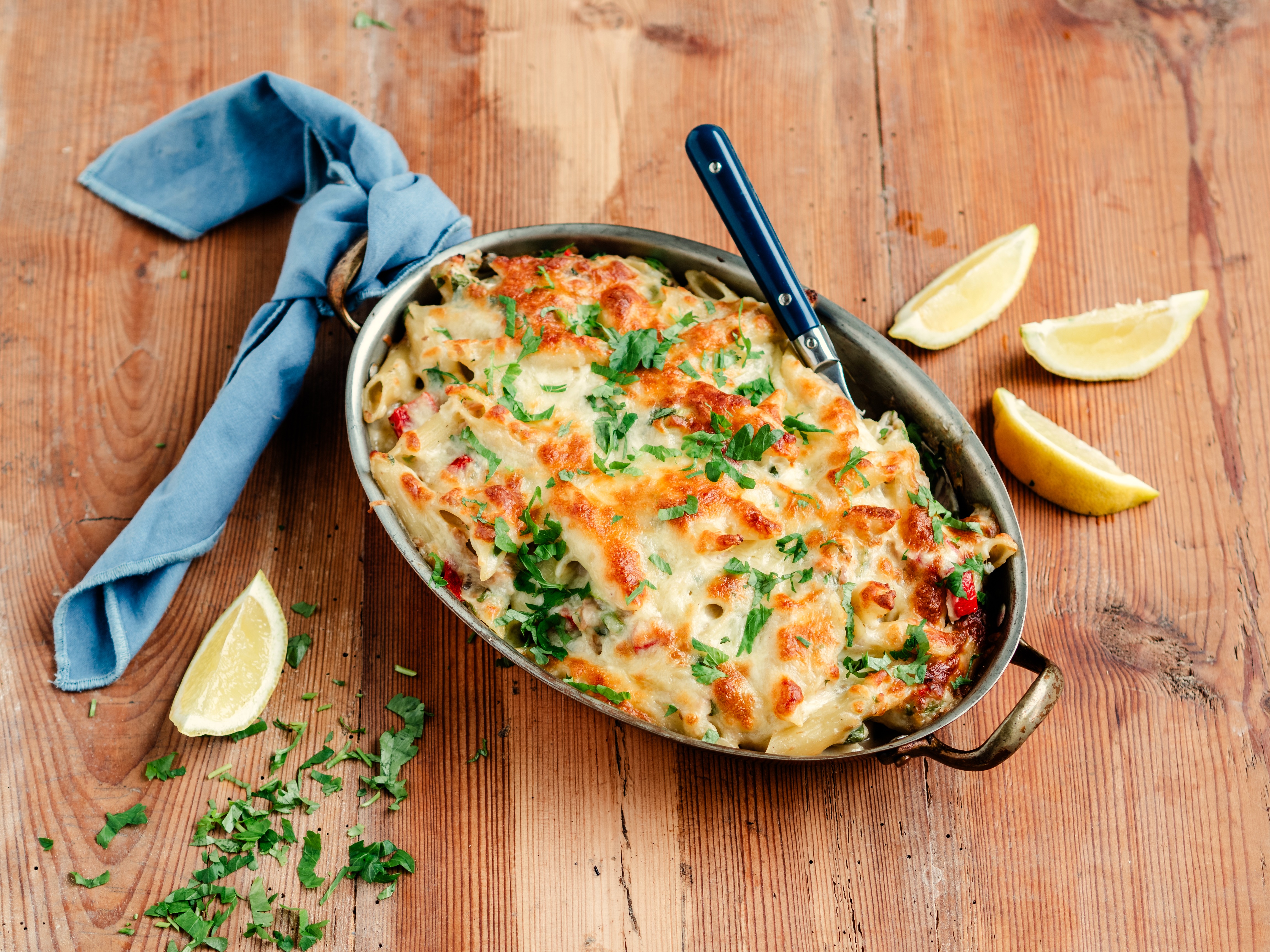 Tuna pasta bake