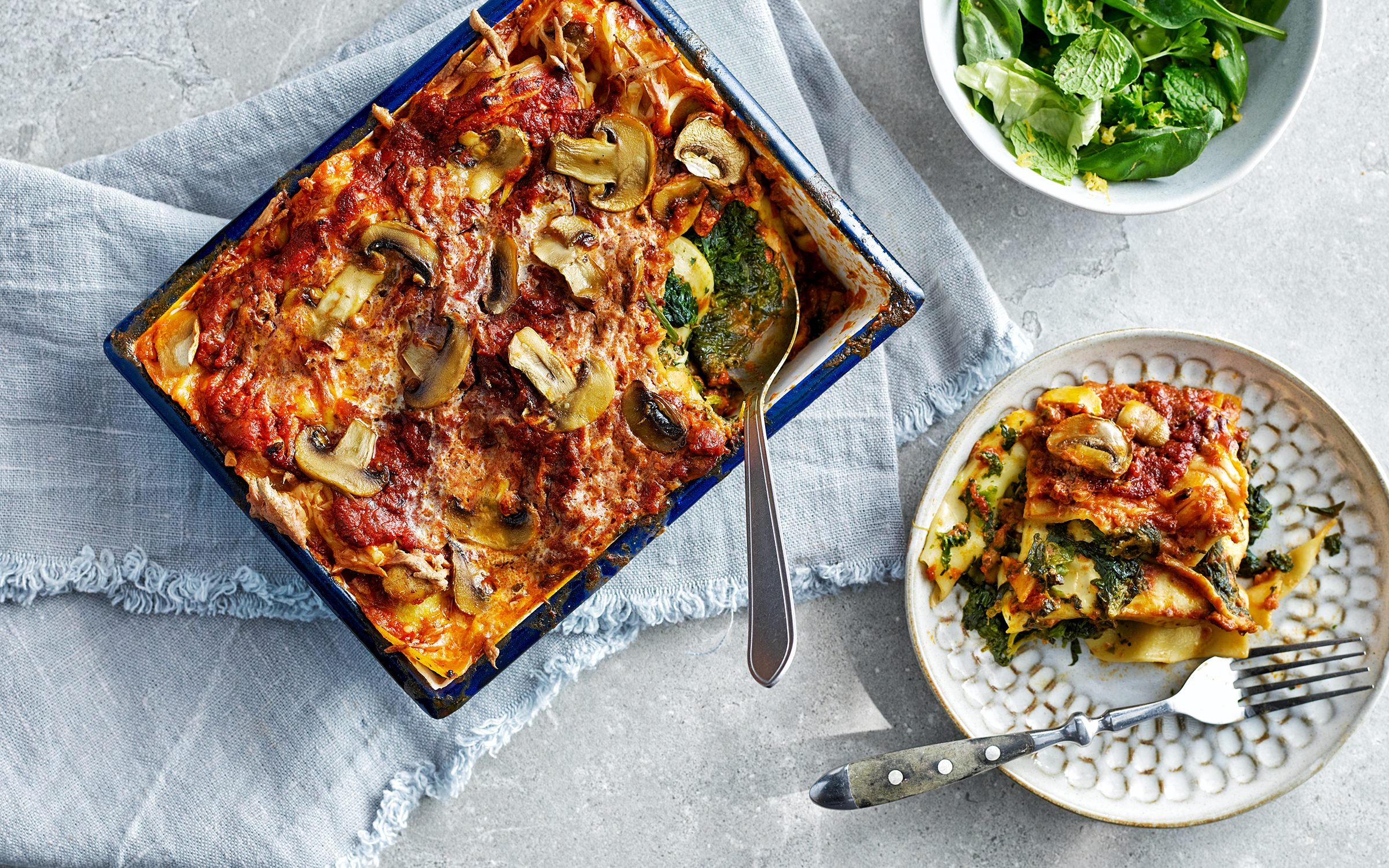 Vegetarian lasagna