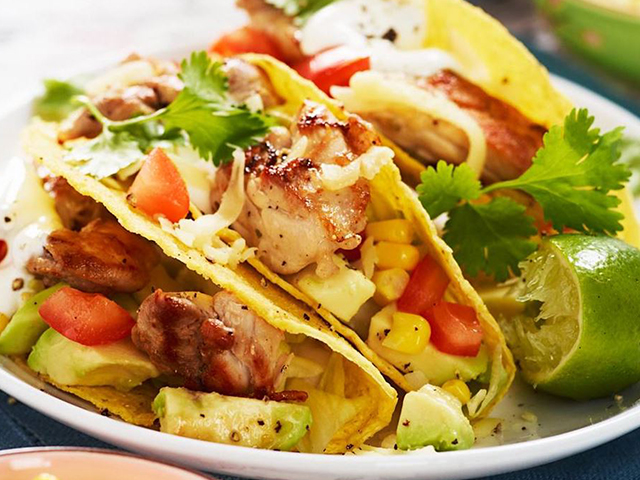 Chicken tacos
