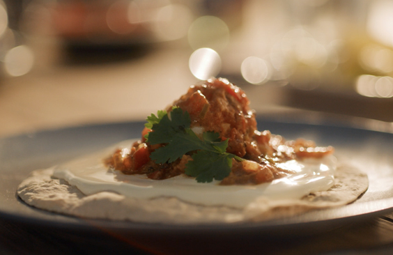 Chapati Wrap with Eggs Masala and Cream Cheese Spread