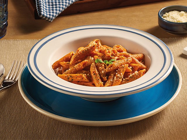 Pasta with Eggplant and Tomato Sauce