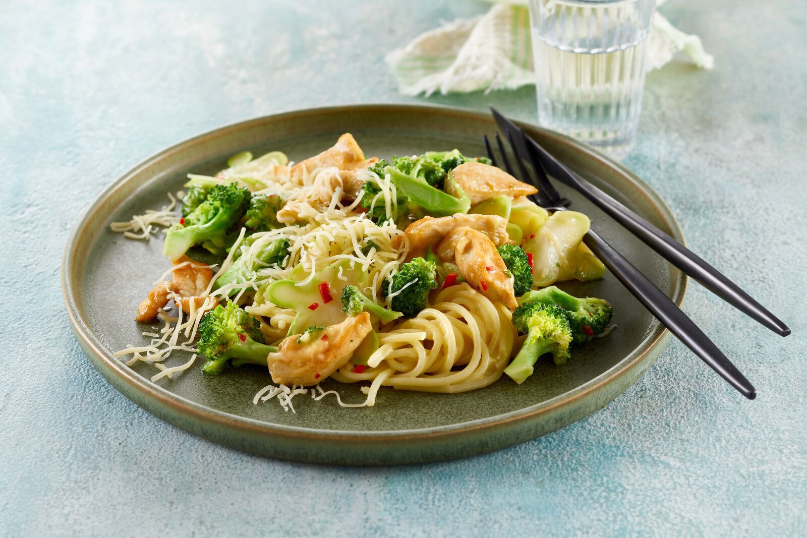 Chicken and Broccoli Pasta
