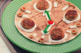 Cheese and Falafel Clock