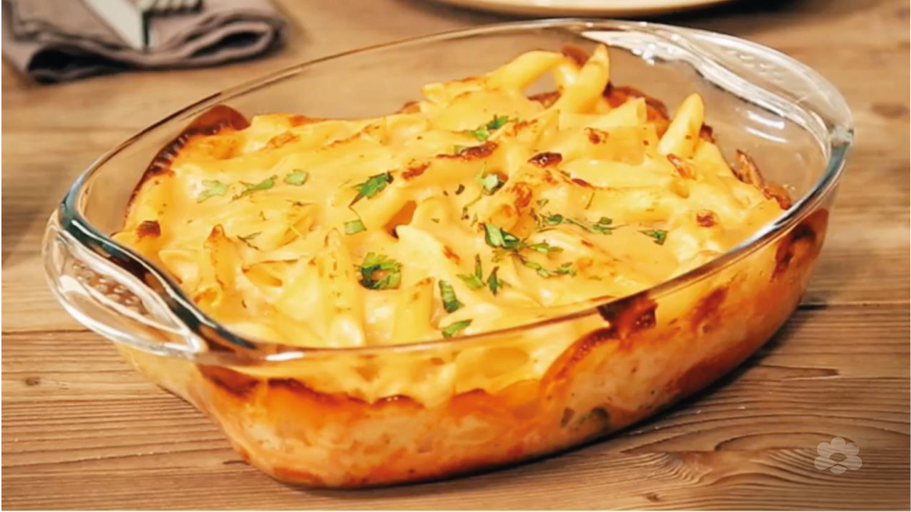 Vegetable and Four Cheese Pasta