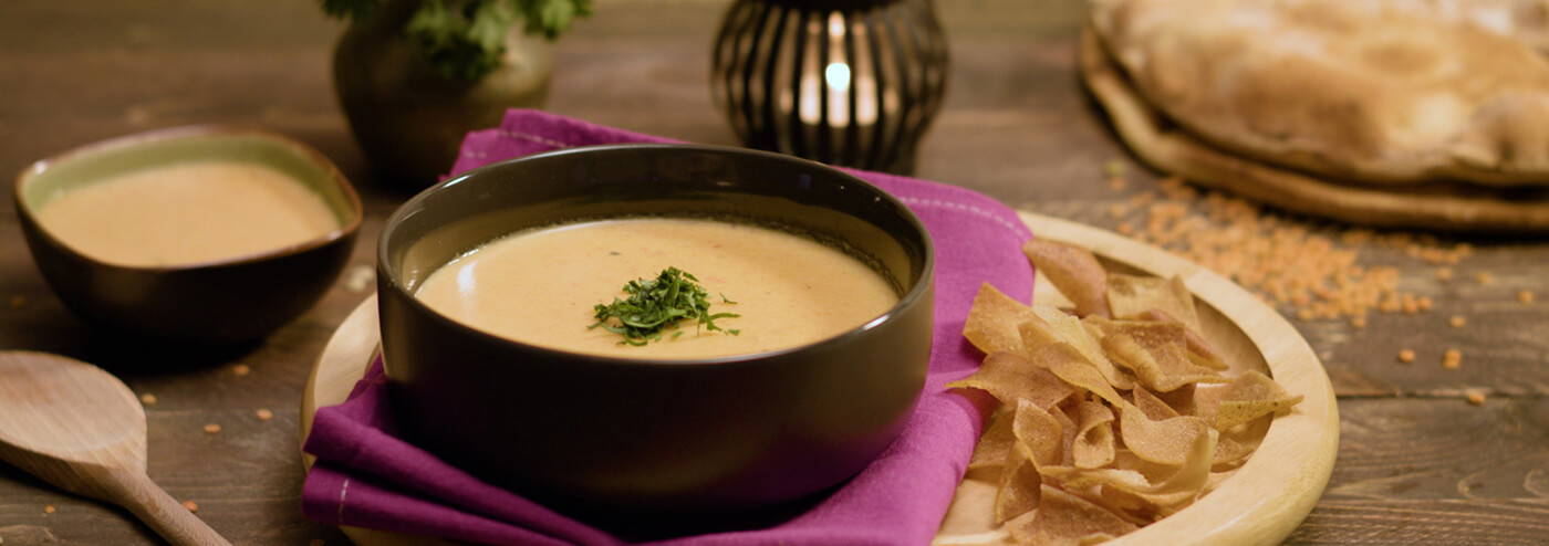 Lentil Soup with Cooking Cream