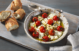 Baked Feta with Tomato and Oregano