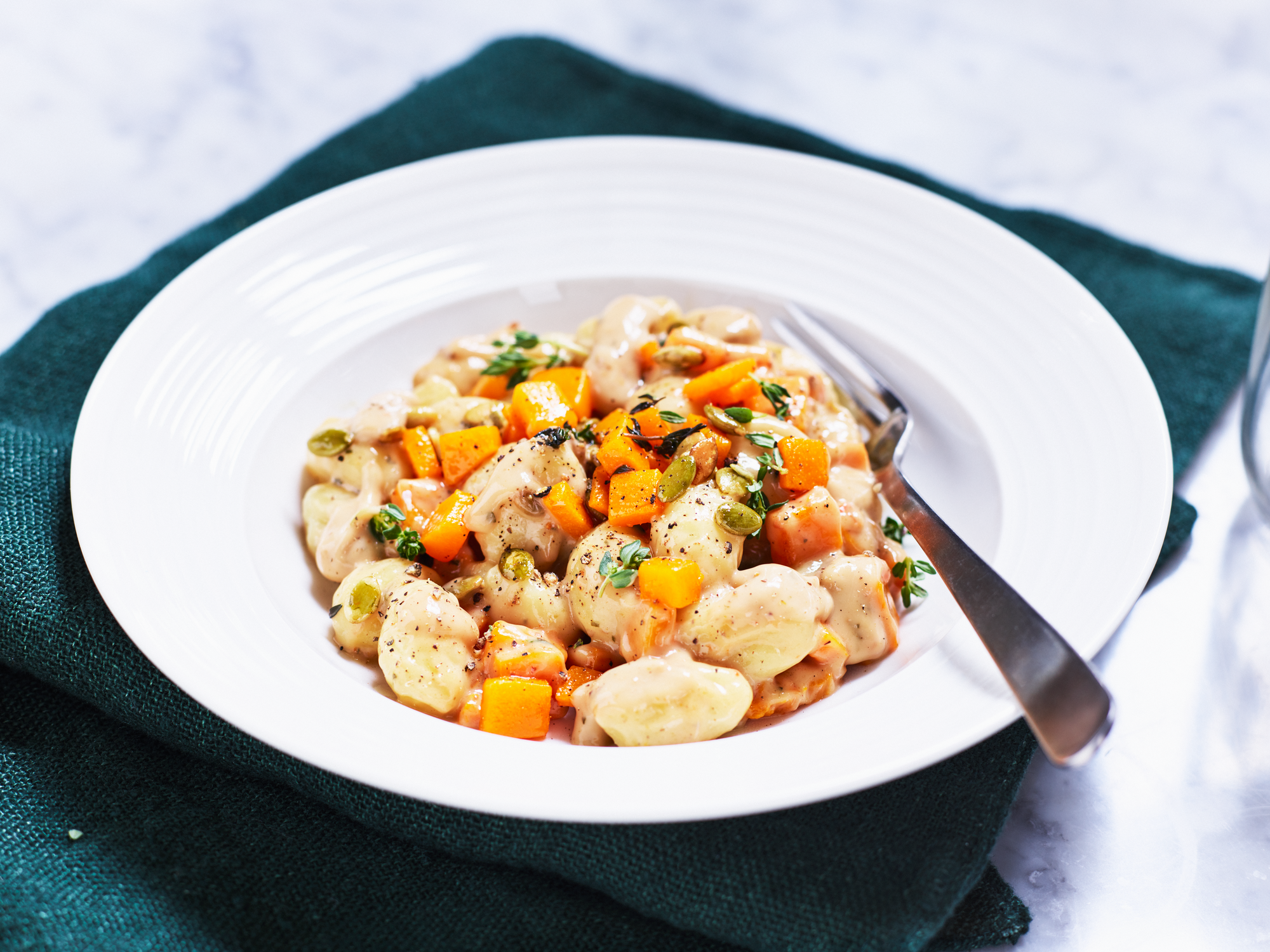 Butternut squash gnocchi 
