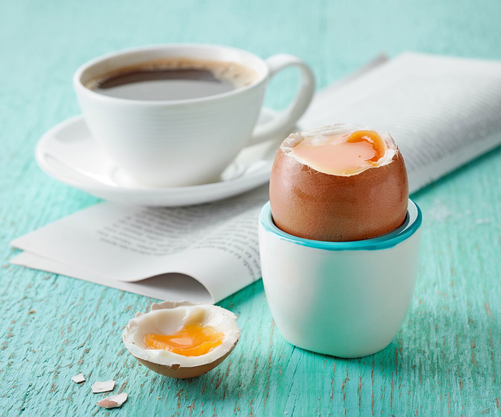 Soft-boiled eggs