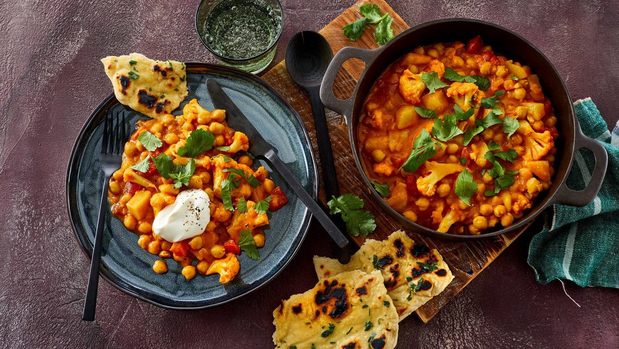 Cauliflower curry 