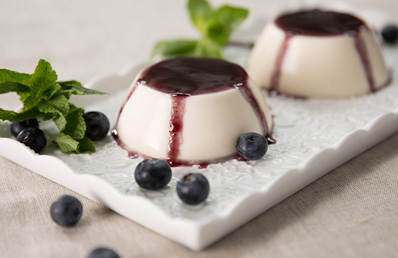 Berry Panna Cotta