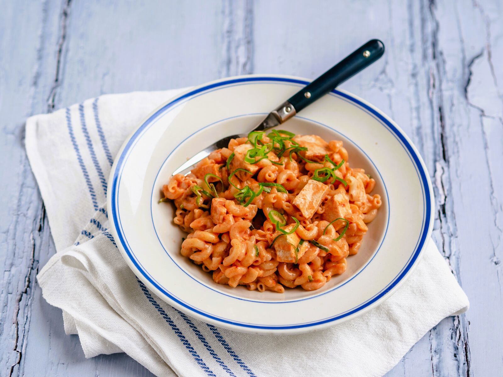 Buffalo chicken mac and cheese 