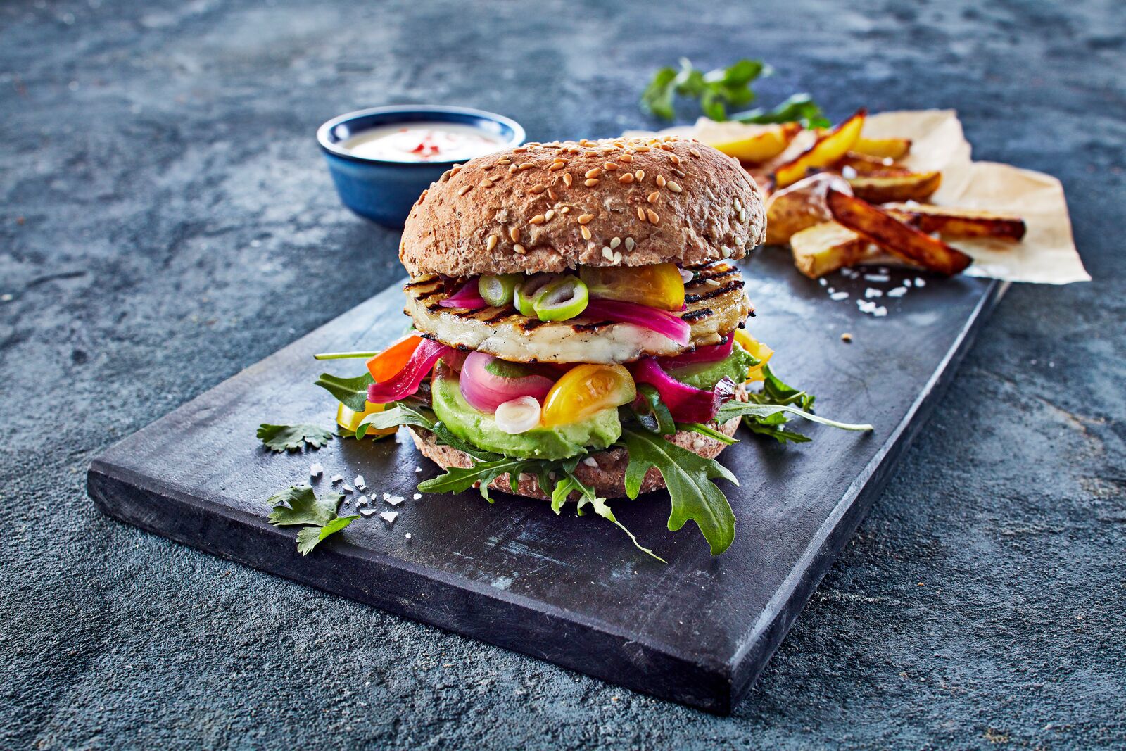 Halloumi burger 