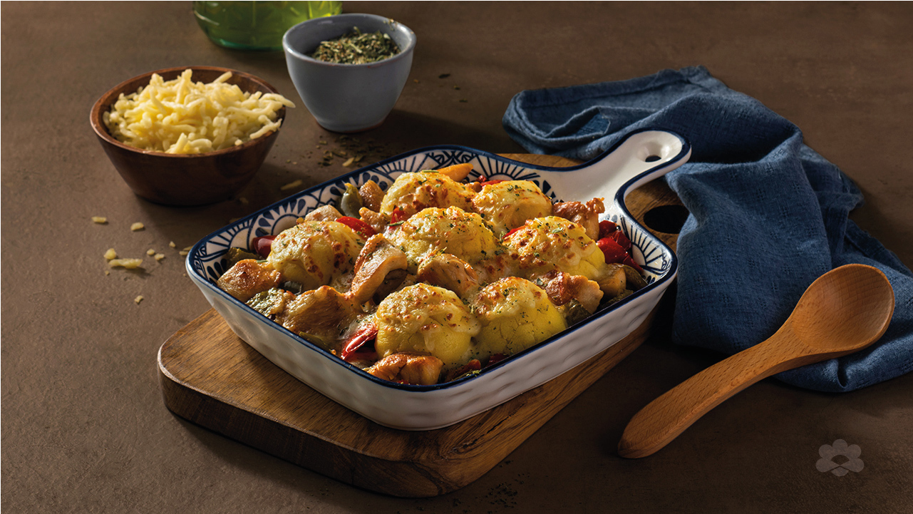 Chicken potato bake 