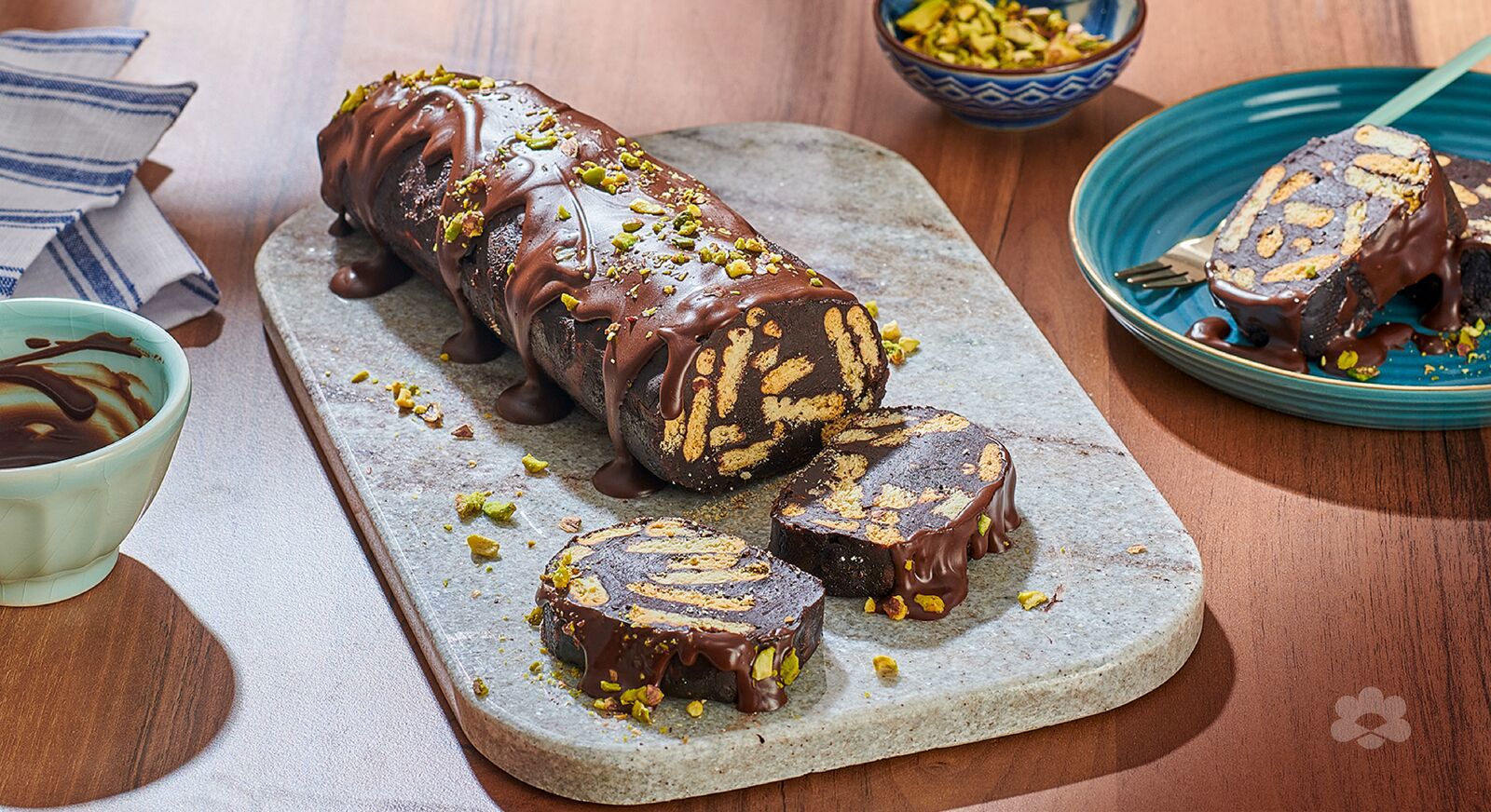 Lazy Cake (Chocolate Biscuit Rolls)