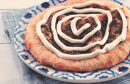 Cheese and Zaatar Swirl