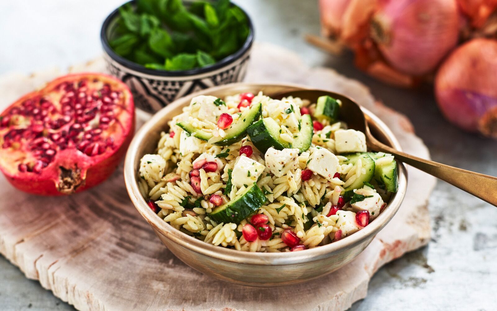 Turkish pasta salad 