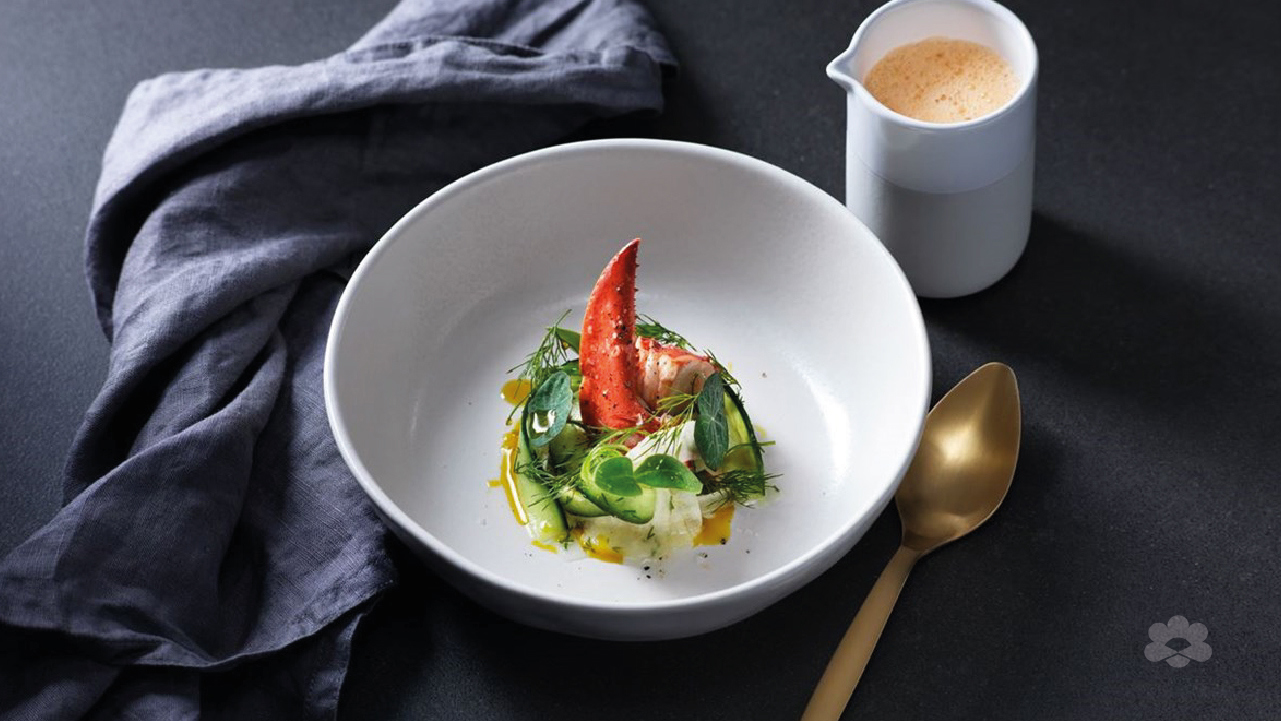 Seafood bisque 