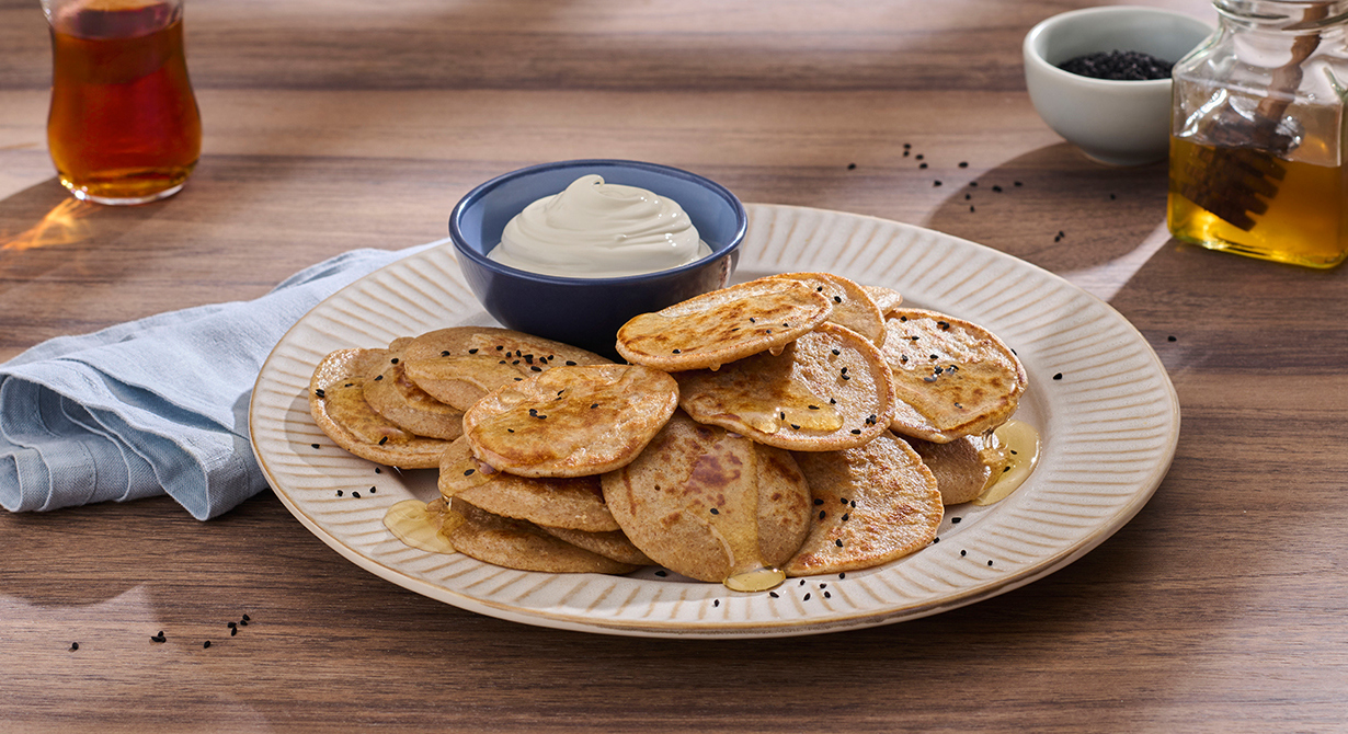 Omani Quroos (Wheat Pancakes) 