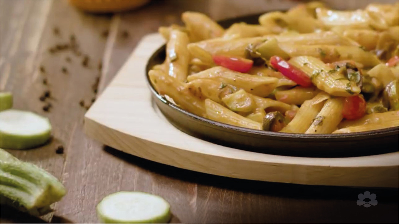 Pasta with Puck Tomato Sauce