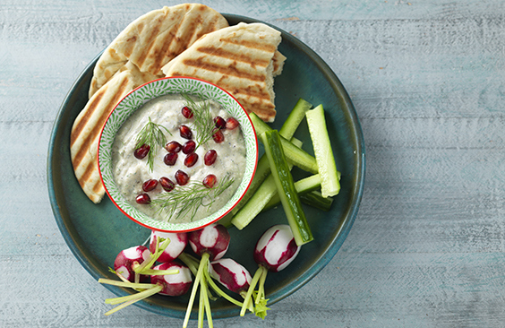 Roasted Eggplant and Cheese Dip