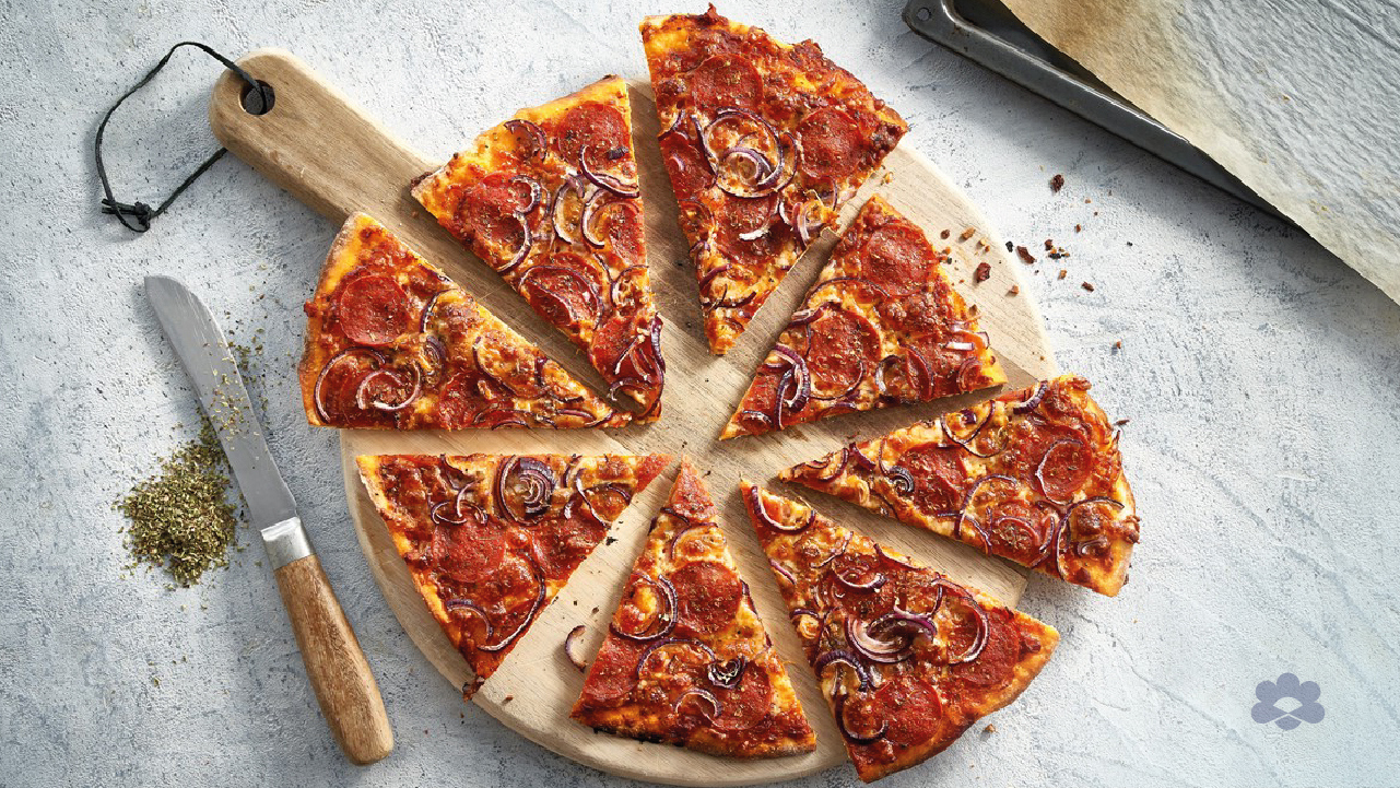 Pepperoni pizza 
