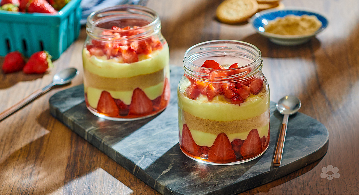 Biscuit Trifle Cups