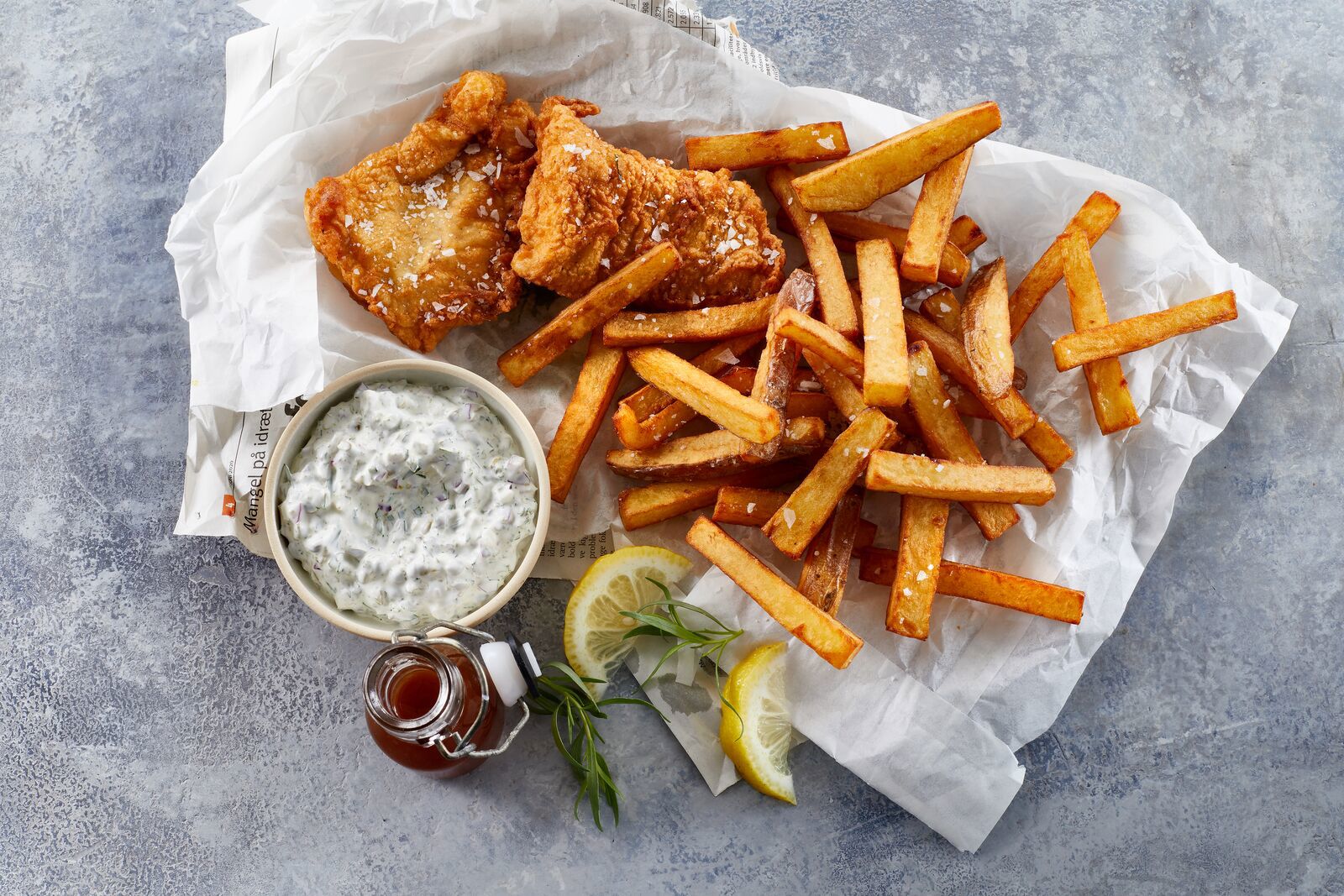 Fish and chips 